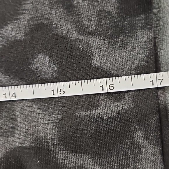 Michael Kors black & grey hidden animal print skirt with pockets size 8 - Picture 4 of 6